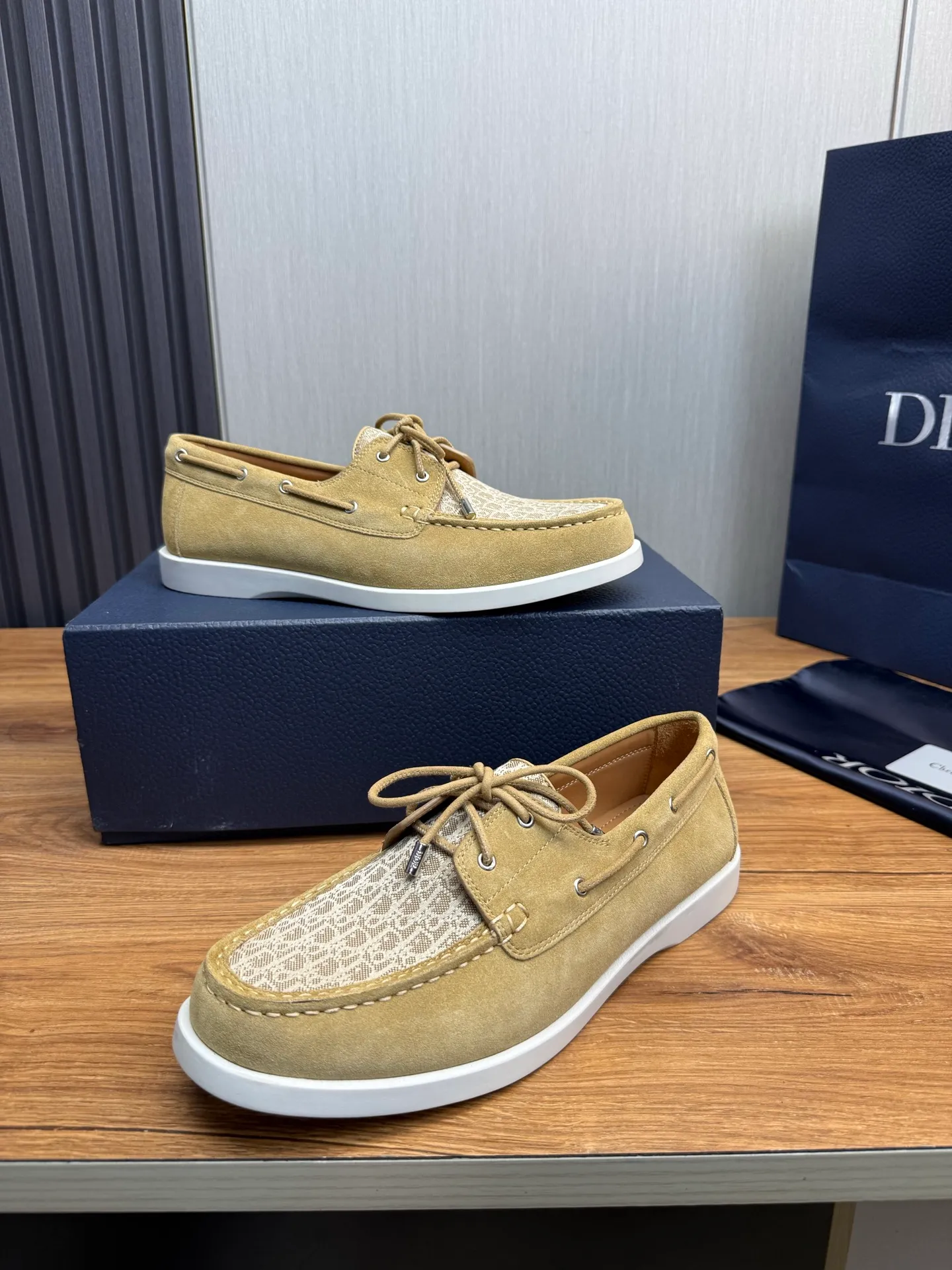 Men's shoes 💰560💰 [Dior Dior] Men's official website hot sale 🔥Imported frosted cowhide + cowhide lining. Original rubber wear-resistant outsole. High quality shipment ⬆️Code number 38-44, (45 customized)